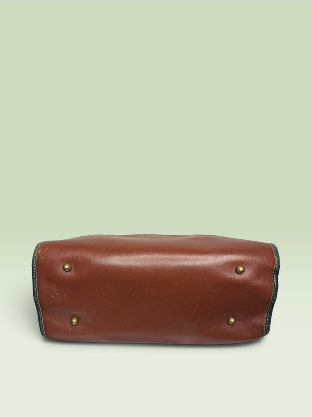 Brahmin 90s Vintage Tuscan Satchel Crossbody - Picture 8 of 15